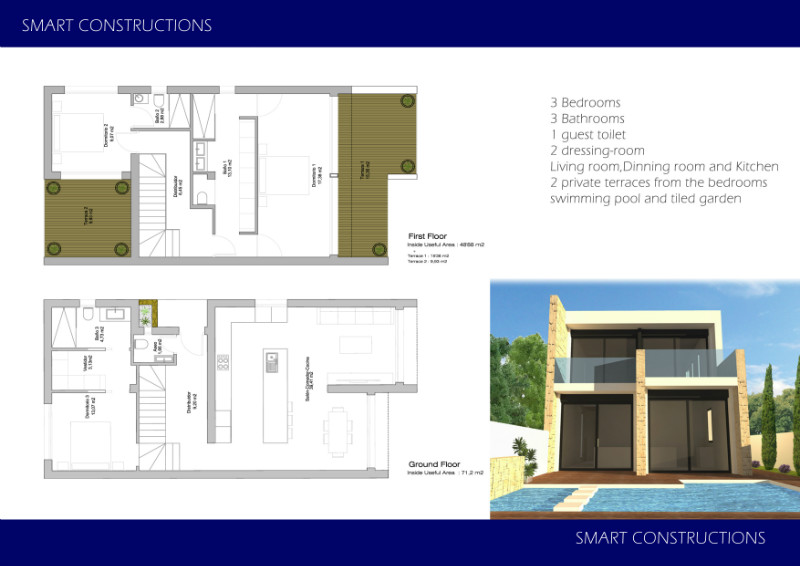 New Build - Detached Villa - La Marina - Urbanización La Marina New Build - Detached Villa - La Marina - Urbanización La Marina