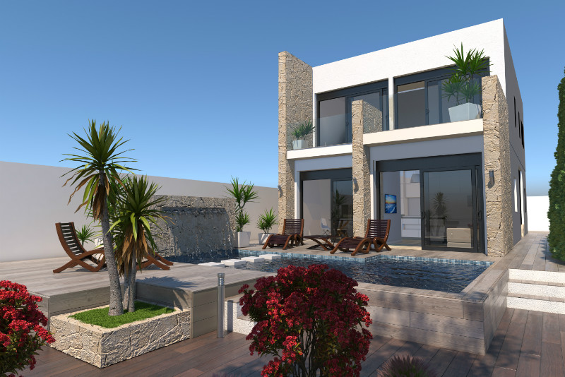 New Build - Detached Villa - La Marina - Urbanización La Marina New Build - Detached Villa - La Marina - Urbanización La Marina